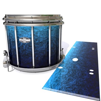 Pearl Championship CarbonCore Snare Drum Slip - Rocky Sea (Blue)