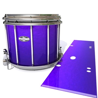 Pearl Championship CarbonCore Snare Drum Slip - Smokey Purple Grain (Purple)