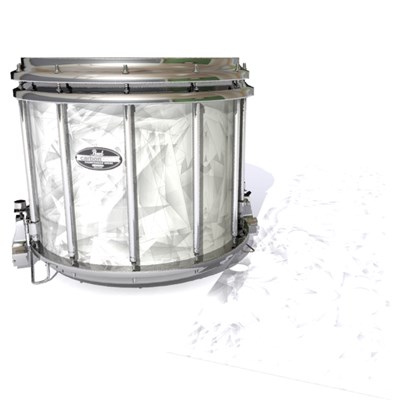 Pearl Championship CarbonCore Snare Drum Slip - White Cosmic Glass (Neutral)