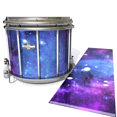 Pearl Championship CarbonCore Snare Drum Slip - Colorful Galaxy (Themed)