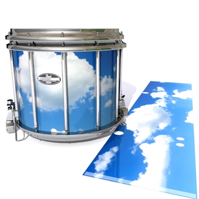 Pearl Championship CarbonCore Snare Drum Slip - Cumulus Sky (Themed)