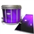 Pearl Championship CarbonCore Snare Drum Slip - Purple Light Rays (Themed)