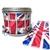 Pearl Championship CarbonCore Snare Drum Slip - Union Jack (Themed)