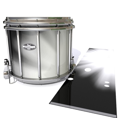 Pearl Championship CarbonCore Snare Drum Slip - White Light Rays (Themed)