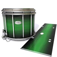 Pearl Championship Maple Snare Drum Slip - Asparagus Stain Fade (Green)