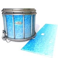 Pearl Championship Maple Snare Drum Slip - Blue Ice (Blue)