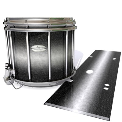 Pearl Championship Maple Snare Drum Slip - Burnout Black (Neutral)