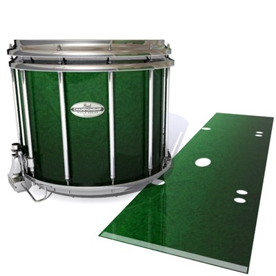 Pearl Championship Maple Snare Drum Slip - Deep Bamboo (Green)