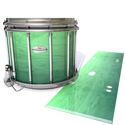 Pearl Championship Maple Snare Drum Slip - Elusive Green Fade (Green)