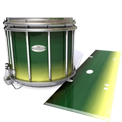 Pearl Championship Maple Snare Drum Slip - Floridian Maple (Green) (Yellow)