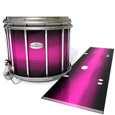 Pearl Championship Maple Snare Drum Slip - Hot Pink Stain Fade (Pink)