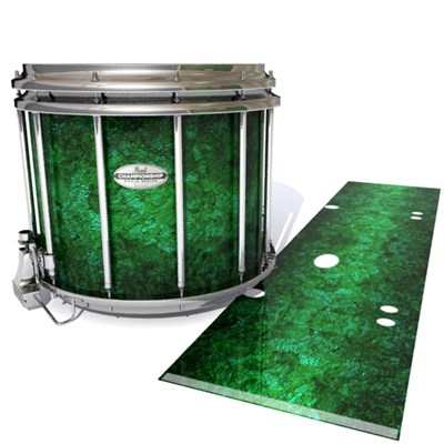Pearl Championship Maple Snare Drum Slip - Hulk Green (Green)