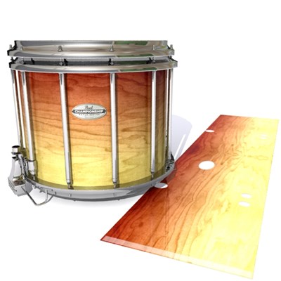 Pearl Championship Maple Snare Drum Slip - Lion Red Stain (Red)