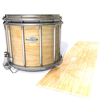 Pearl Championship Maple Snare Drum Slip - Maple Woodgrain Plain (Neutral)