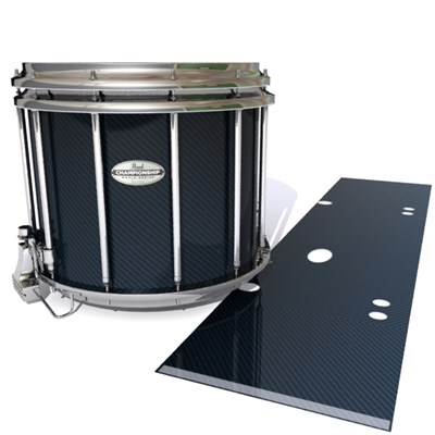 Pearl Championship Maple Snare Drum Slip - Navy Carbon Fade (Blue)