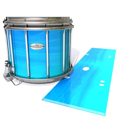 Pearl Championship Maple Snare Drum Slip - Neptune Stain (Blue)