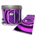 Pearl Championship Maple Snare Drum Slip - Purple Vortex Illusion (Themed)