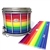 Pearl Championship Maple Snare Drum Slip - Rainbow Stripes (Themed)