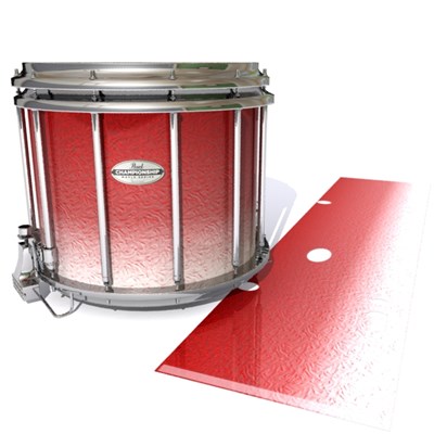 Pearl Championship Maple Snare Drum Slip - Red Blizzard (Red)
