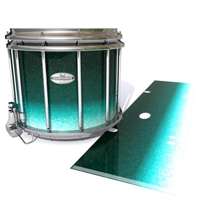 Pearl Championship Maple Snare Drum Slip - Seaside (Aqua) (Green)