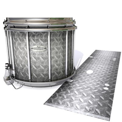 Pearl Championship Maple Snare Drum Slip - Silver Metal Plating (Themed)