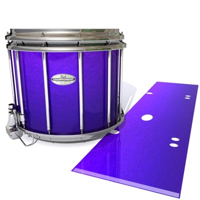 Pearl Championship Maple Snare Drum Slip - Smokey Purple Grain (Purple)