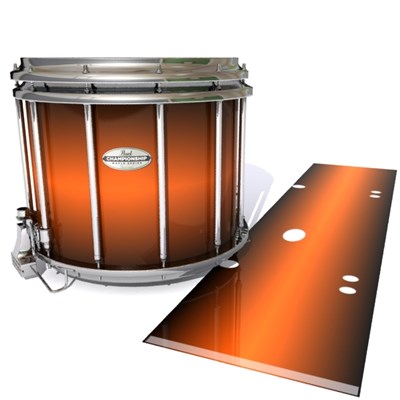 Pearl Championship Maple Snare Drum Slip - Solar Flare (Orange)