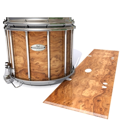 Pearl Championship Maple Snare Drum Slip - Thuya Burl (Neutral)