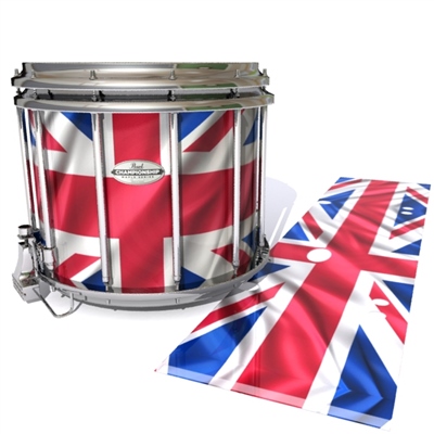 Pearl Championship Maple Snare Drum Slip - Union Jack (Themed)