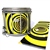 Pearl Championship Maple Snare Drum Slip - Yellow Vortex Illusion (Themed)