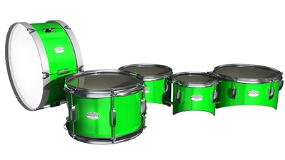 Pearl Junior Series Drum Slips - Bright Green