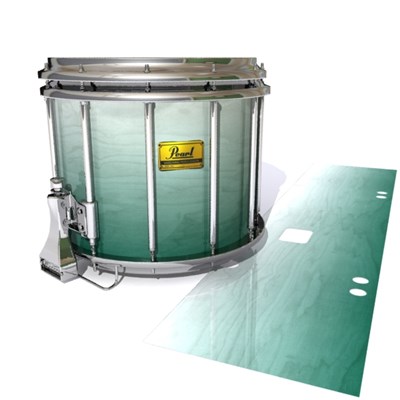 Pearl Championship Maple Snare Drum Slip (Old) - Alpine Fade (Green)