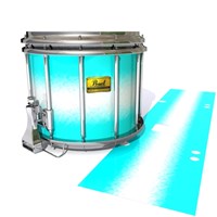 Pearl Championship Maple Snare Drum Slip (Old) - Aqua Wake (Aqua)
