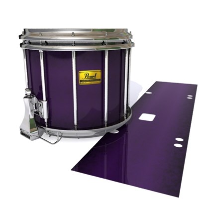 Pearl Championship Maple Snare Drum Slip (Old) - Black Cherry (Purple)