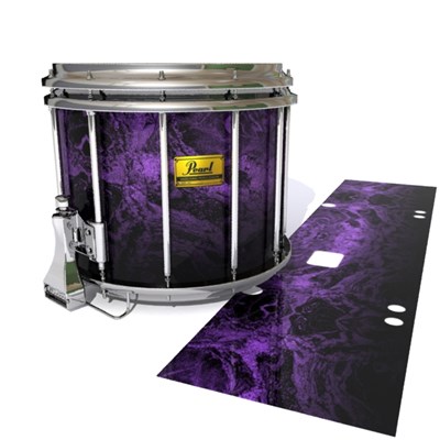 Pearl Championship Maple Snare Drum Slip (Old) - Coast GEO Marble Fade (Purple)