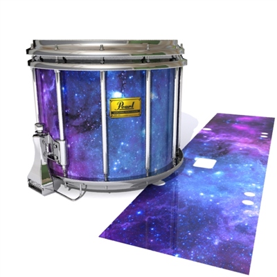 Pearl Championship Maple Snare Drum Slip (Old) - Colorful Galaxy (Themed)