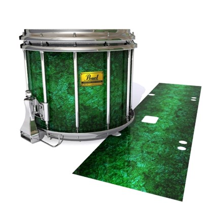 Pearl Championship Maple Snare Drum Slip (Old) - Hulk Green (Green)
