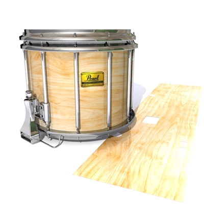 Pearl Championship Maple Snare Drum Slip (Old) - Maple Woodgrain Plain (Neutral)