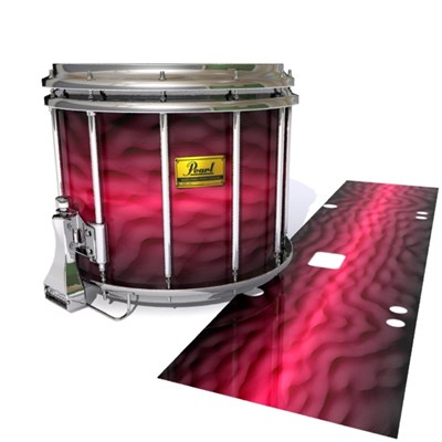 Pearl Championship Maple Snare Drum Slip (Old) - Molten Pink (Pink)