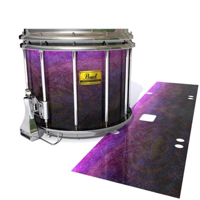 Pearl Championship Maple Snare Drum Slip (Old) - Purple Dream Fade (Purple)