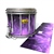 Pearl Championship Maple Snare Drum Slip (Old) - Purple Flames (Themed)