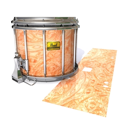 Pearl Championship Maple Snare Drum Slip (Old) - Radiant Burl (Neutral)