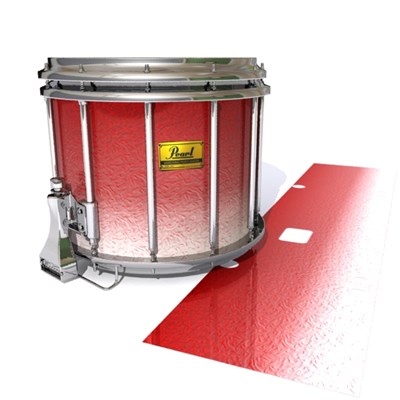 Pearl Championship Maple Snare Drum Slip (Old) - Red Blizzard (Red)