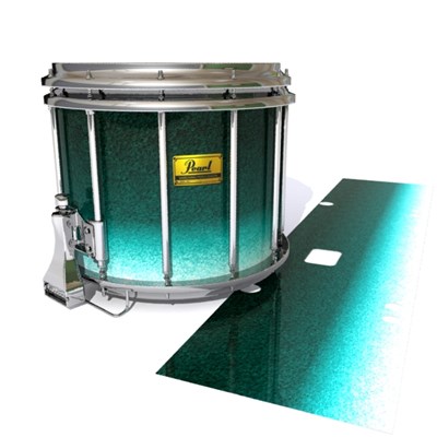 Pearl Championship Maple Snare Drum Slip (Old) - Seaside (Aqua) (Green)