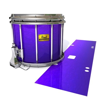 Pearl Championship Maple Snare Drum Slip (Old) - Smokey Purple Grain (Purple)