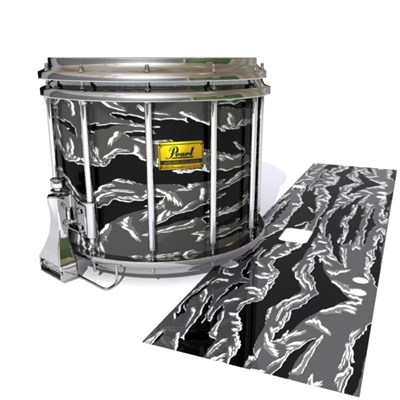 Pearl Championship Maple Snare Drum Slip (Old) - Stealth Tiger Camouflage (Neutral)