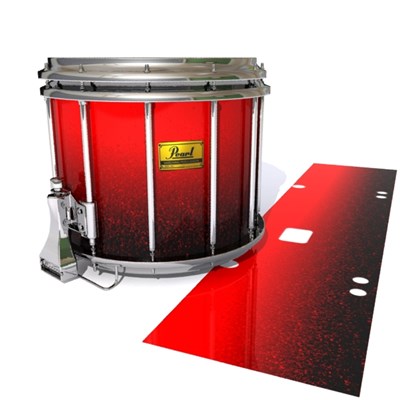 Pearl Championship Maple Snare Drum Slip (Old) - Super Dragon Red (Red)