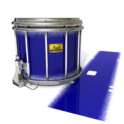 Pearl Championship Maple Snare Drum Slip (Old) - Tsunami Rain (Blue)