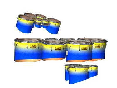 Pearl Championship Maple Tenor Drum Slips - Afternoon Fade