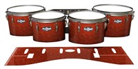 Pearl Championship CarbonCore Tenor Drum Slips - Autumn Fade (Orange)